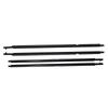 4Pcs Car Window Weather Strip Window Glass Waterproof Pressure Strip Sealing Strips For FJ Cruiser 2007-2014