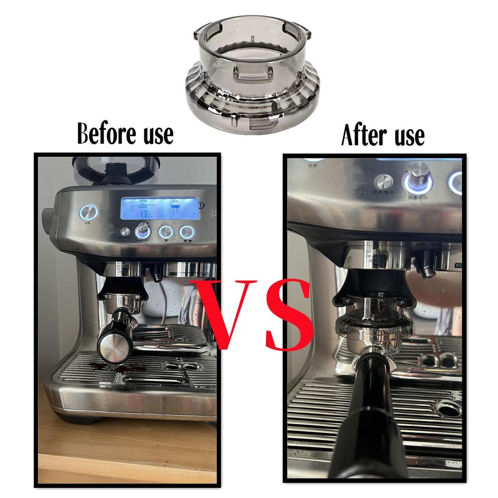 Practical Coffee Dosing Funnel Coffee Powder Rings Coffee Machine Adapter Rings Suitable for Espresso Portafilters