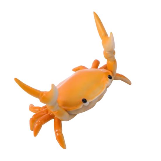 Simulation Crab Pen Holder Plastic Weightlifting Crab Stationery Pencil Stand Home Office Desktop Decoration Ornament