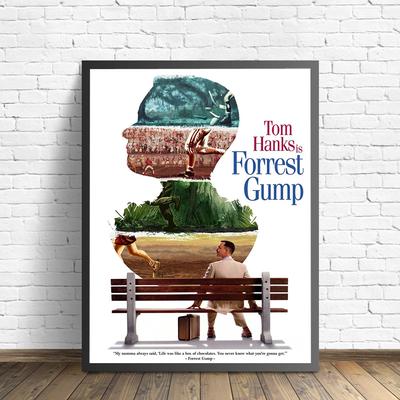 Форрест Гамп классический фильм HD звезда настенное искусство домашний декор холст живопись искусство скандинавское украшение кафе-бар гостиничный номер плакат