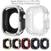 2 in 1 Case for Apple Watch Series 11/10/9/8/7/SE/6/5/4 Ultra 46 42 45 40 44 49mm TPU+ PC Shockproof Protector Bumper for iwatch