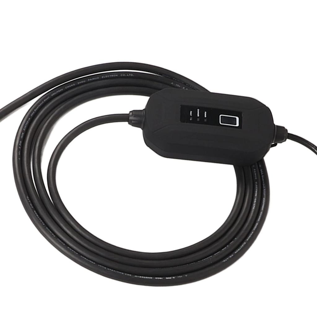 Зарядное устройство для электромобиля EV, регулируемое для дома и автомобиля, включает кабель для быстрой зарядки SAE J 1772, 100-240 В, 16 А, ток, 50/60 Гц, зарядка,