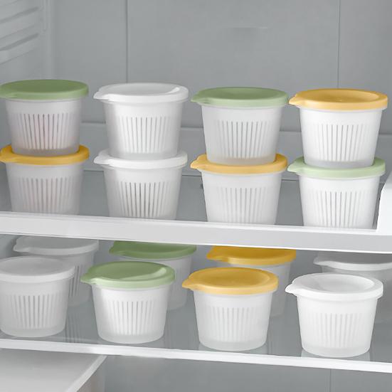 Контейнер для хранения, с дренажом, для сохранения свежести продуктов, безопасный для пищевых продуктов, для чеснока и лука