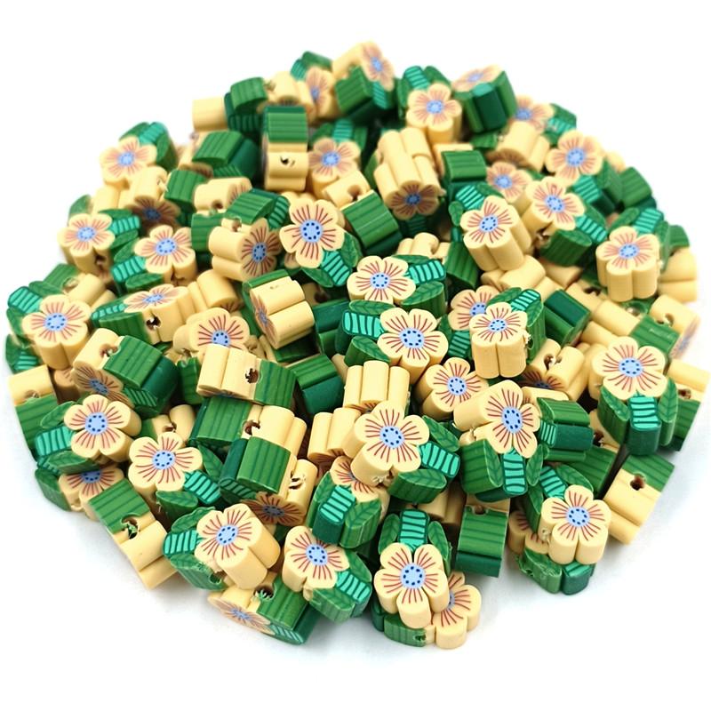 DIY для изготовления ювелирных изделий оптом 20 шт. мягкие глиняные свободные бусины кулон цветок слон сердце ожерелье браслет бусины