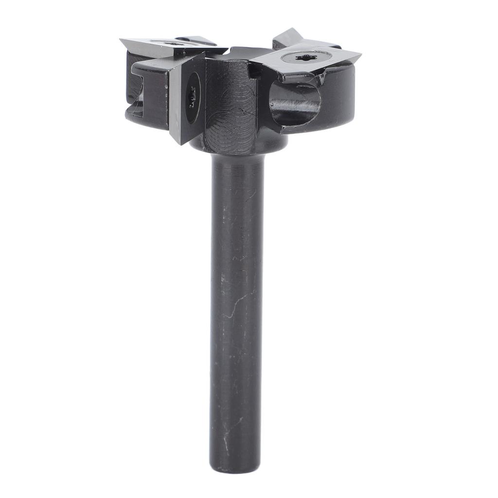 Фреза для обработки поверхности Spoilboard с ЧПУ, хвостовик 8 мм, 4-канавочная, выравнивающая пластину, твердосплавная вставка, тип фрезы