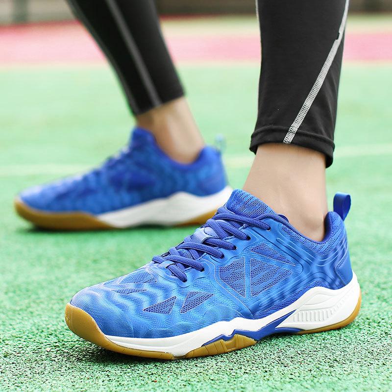 New Badminton Shoes, Lightweight Breathable Training Shoes For Men And Women, Sports Anti-Slip Shock-Absorbing Student Tennis Shoes
