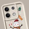 Чехол для телефона Merry Christmas Snowman Elk Print для Xiaomi 13T Pro 11T Poco F6 X6 Redmi Note 13 12 11 Pro 10, мягкий матовый противоударный защитный чехол из ТПУ