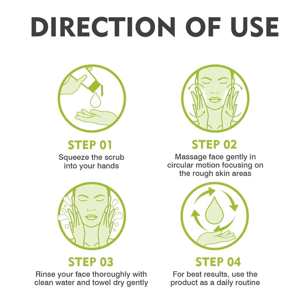 Joy Purifying Scrub with Tea Tree and Activated Charcoal Face Scrub - 200ml