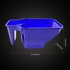 Dark Blue Painting Bucket Easy-Grip Holding Paint Cup Handheld Paint Cup  Paint Supplies