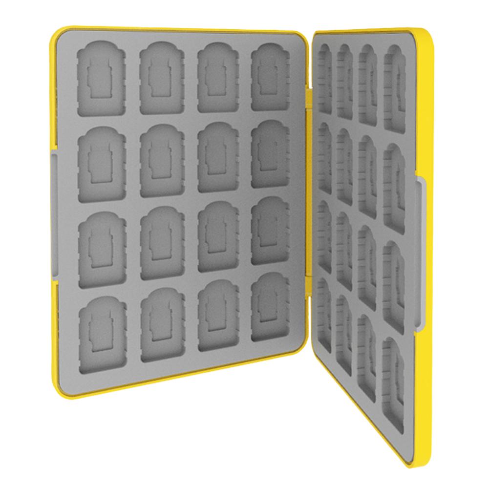 Game Card Case with 32 Game Card Slots Portable Game Protective Organizer Game Storage Box for Nintendo Switch2 2025/OLED/Lite