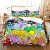 3D Принт Мультяшный Jacknjellify Постельный Комплект Твин Фулл Квин Кинг Размер Комплект для Кровати Мальчики Девочки Пододеяльник Наволочка