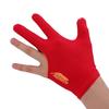 Leopard Fitness Gloves Snooker Billiard Gloves Letter Three Finger Billiard Gloves Left Hand Gloves