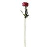 Artificial Rose Flower Fake Real Touch Rose with Stem Big Bloom Rose Branches for Wedding Bouquet Party Valentine's Day Floral