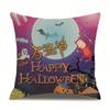 Хэллоуин Льняная Наволочка Наволочка с Принтом
