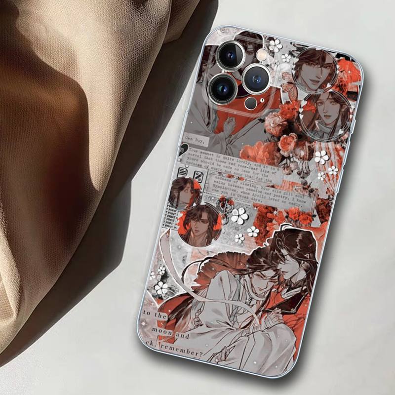 Мягкий силиконовый чехол для телефона Heaven Official's Blessing для iphone 14 13 12 11 Pro Mini XS MAX 8 7 6 Plus X XS XR