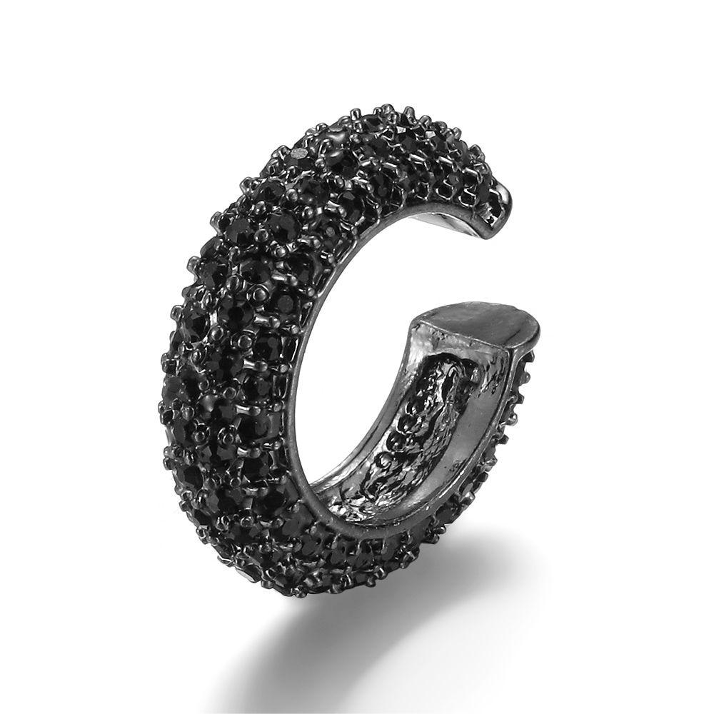 Gift Party No Pierced Rhinestone No Piercing Earrings CZ Cuff Earrings Cubic Zirconia Ear Cuff