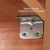 Stainless Steel Corner Bracket 90 Degree Joint Fastener Right Angle L Brackets Wood Furniture Cabinet Shelf Fixing Corner Braces