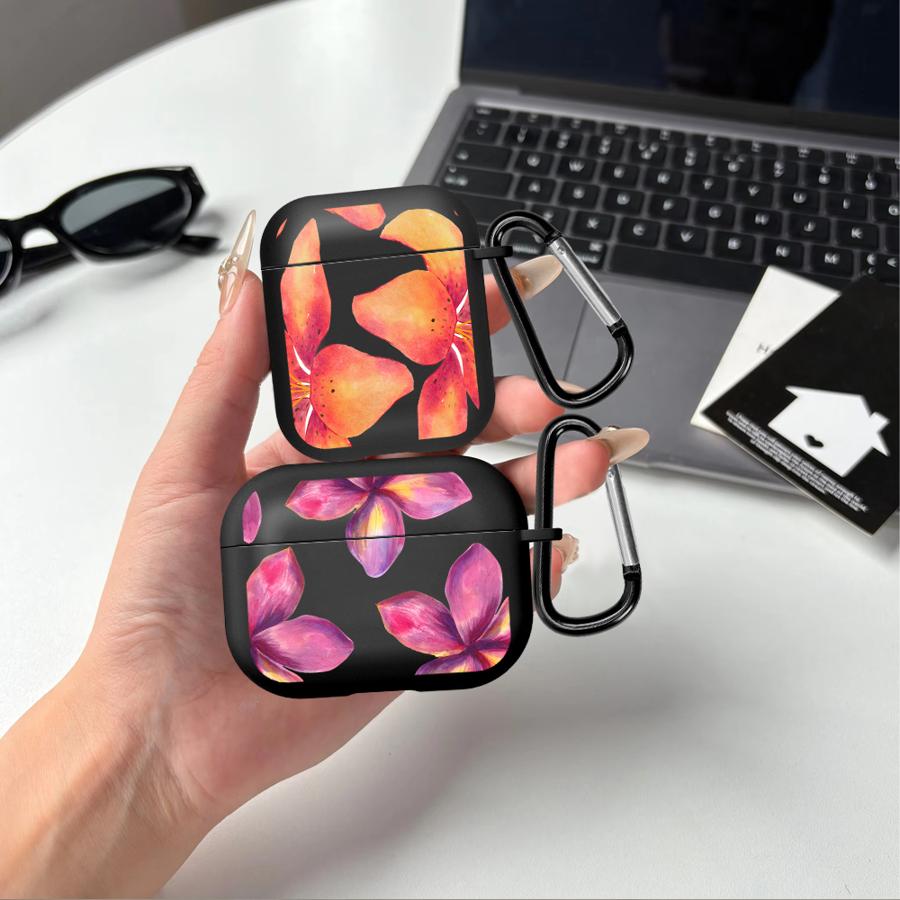Чехол для Airpods 3 Pro Pro2 2 Pro3 4 1 Чехлы для наушников Cover Розовый Желтый Цветок
