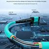 SAMZHE MPO-MPO OM3 8-Core Multimode Fiber Optic Patch Cable