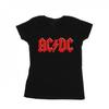 ACDC Womens/Ladies Red Logo Cotton T-Shirt