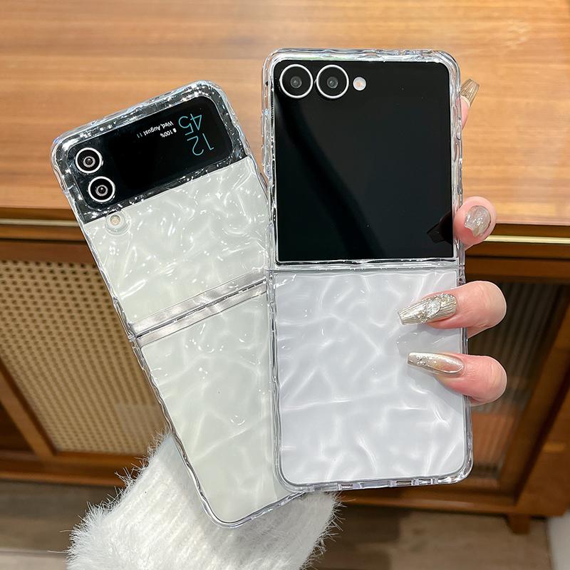 Чехол Flip7 для Samsung Galaxy Z Flip 7 Zflip7 Прозрачный Защитный Чехол для Телефона для Samsung Zflip 7