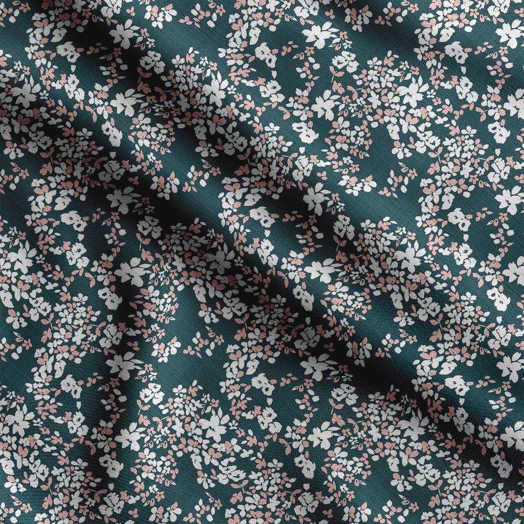 Soimoi Цветочный принт, хлопковый батист, ткань для квилтинга, продаваемая во дворе, хлопчатобумажная ткань средней плотности шириной 42 дюйма,