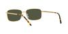 Солнцезащитные очки RB3717 Legend Золотая линза 57 Ray-Ban Оправа/Зеленый