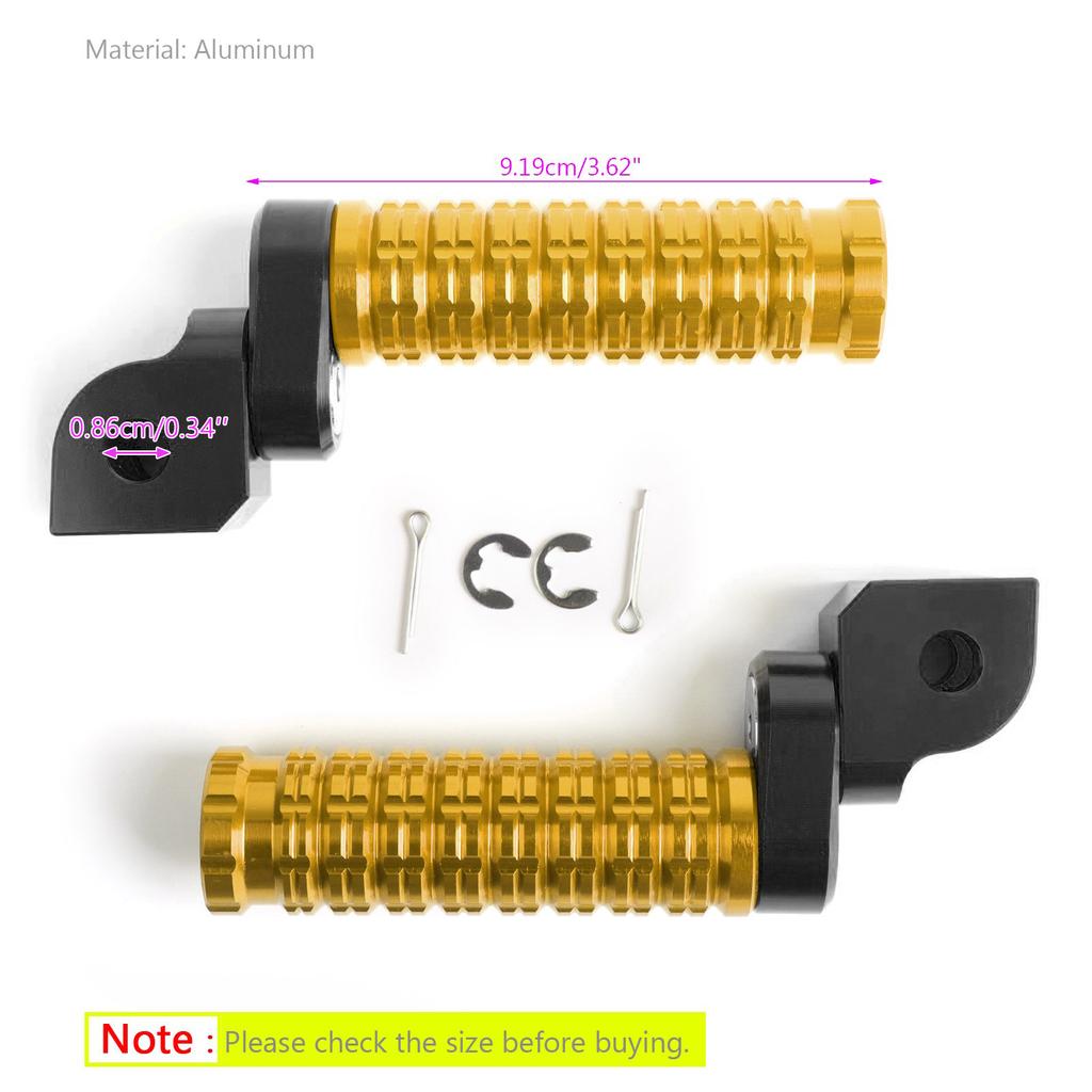 Передние подножки подножки подходят для HONDA CBR600RR CBR1000RR SUZUKI GSX-S 750