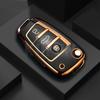 Fashion TPU Car Flip Key Case Cover Shell for A1 A3 8P 8L A4 A5 B6 B7 A6 A7 C5 C6 4F Q3 Q5 Q7 Q8 TT S3 S4 S6 RS Accessories