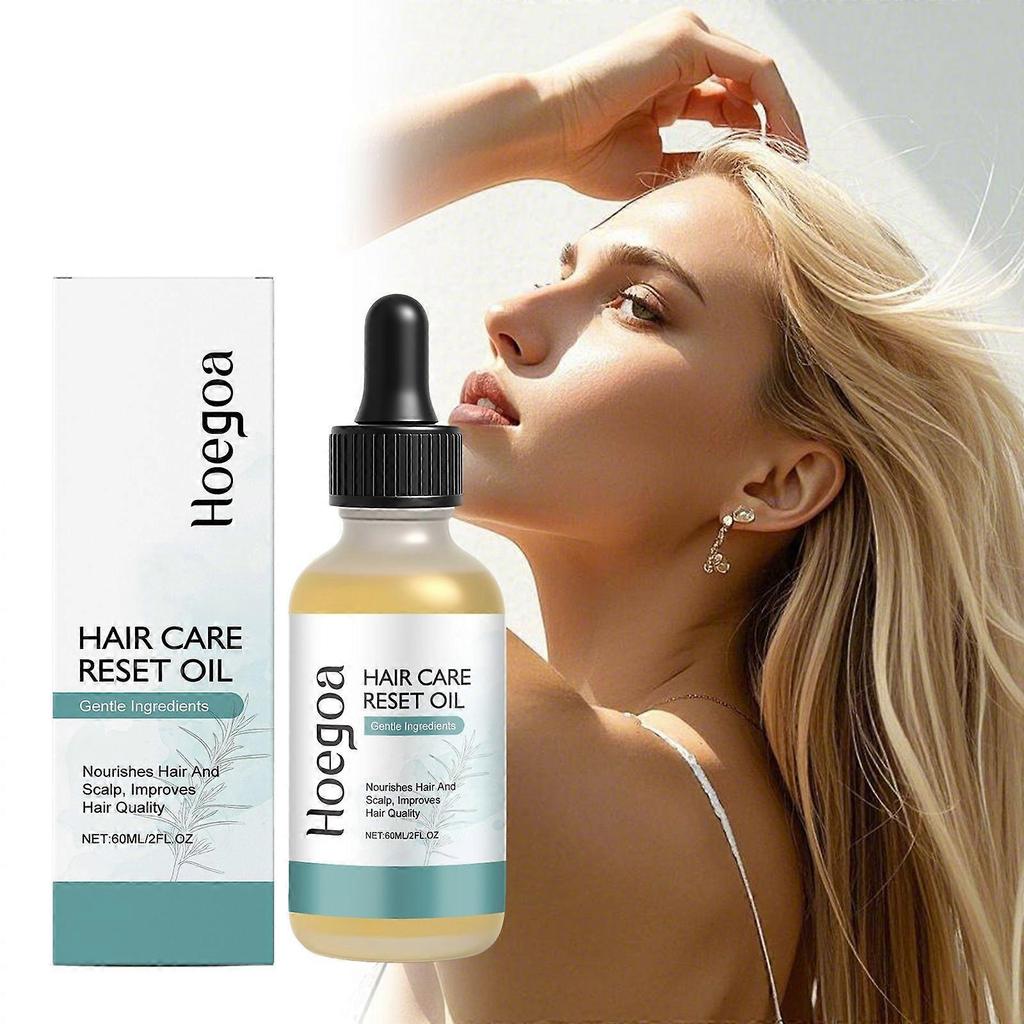 Hoegoa Rosemary Hair Care Essential Oil Gentle Nourishing Hair And Scalp Massage, Everyday Hair Care Essential Oil