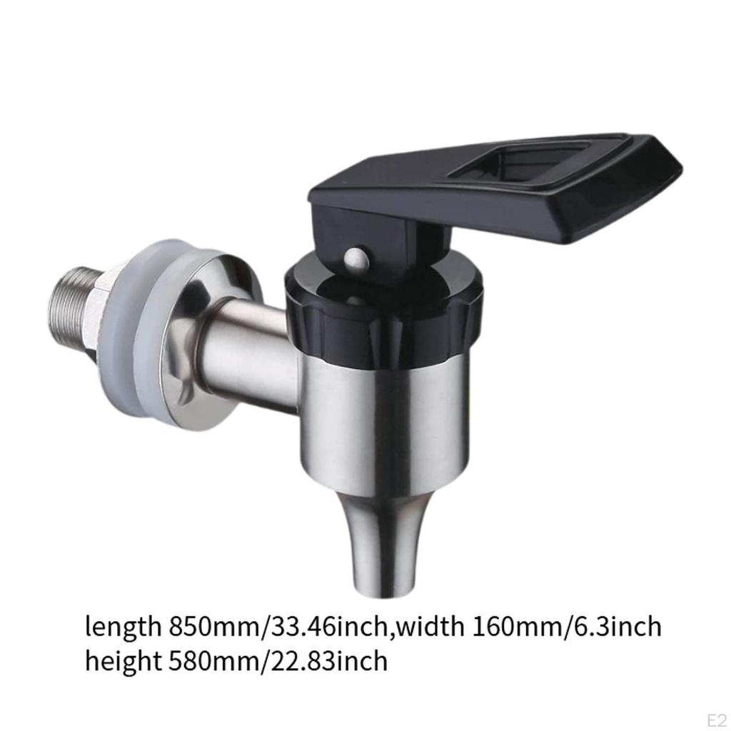 Beverage Dispenser Spigot Juice Container Spout Drink Faucet Wine Barrel Tap for Fridge