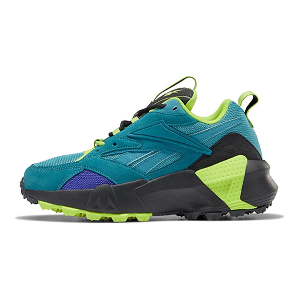 Reebok Кроссовки Aztrek Женские Низкие Черный/Зеленый/Синий EG8907