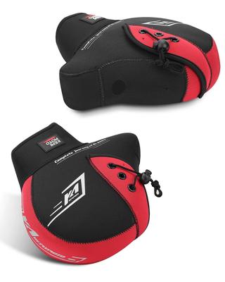 KEMIMOTO Чехол на руль мотоцикла для PCX Mini и Ветрозащитный и Холодный Руль Один Размер Подходит для Красных Скутеров, Мопедов, 125 куб.см, XMAX, Велосипедов, Мотоциклов,