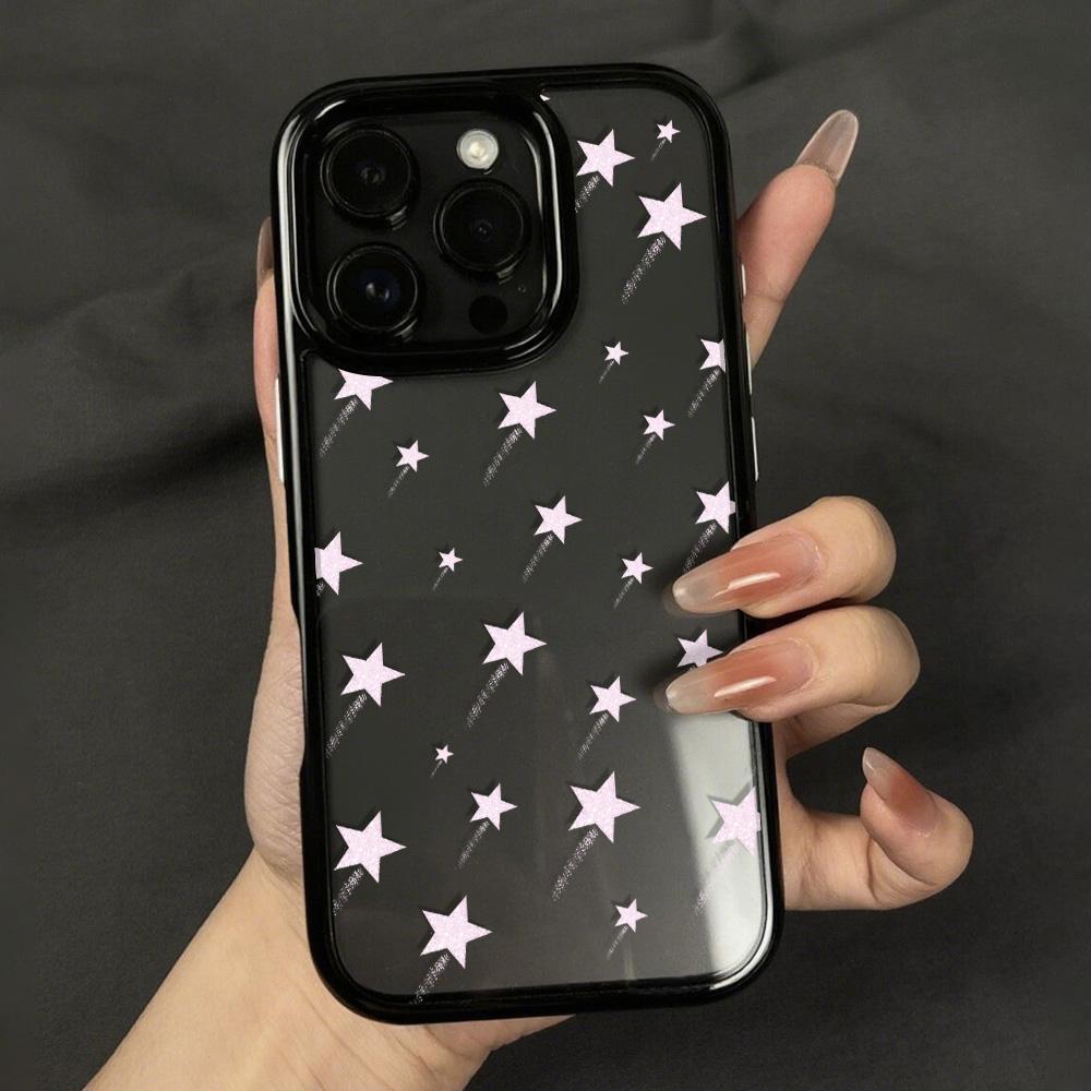 Acrylic Phone Case for iPhone 11 12 13 14 Pro 12 14 16 Pro Max for Samsung A16 A36 A56 S24 FE High-quality Painted Anti-fall Mobile Phone Case