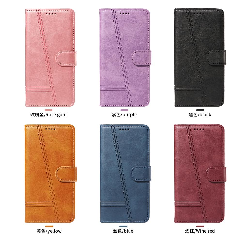 Wallet Flip Case Magnet Leather Case On For Xiaomi Redmi Note 9 10 11 12 13 14 Pro 4G 5G Phone Cover Card Slots & Kickstand