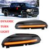 1 пара для Dodge Ram 2500 3500 2010-2013 Автомобильные светодиодные боковые зеркала Поворотники Динамические указатели Аксессуары Янтарный