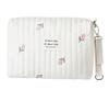 Happy RURU Quilted Diaper Large Korean Perfect for Baby Showers and Other Gifts Pouch, Capacity, Cute, Design, (Tulip)