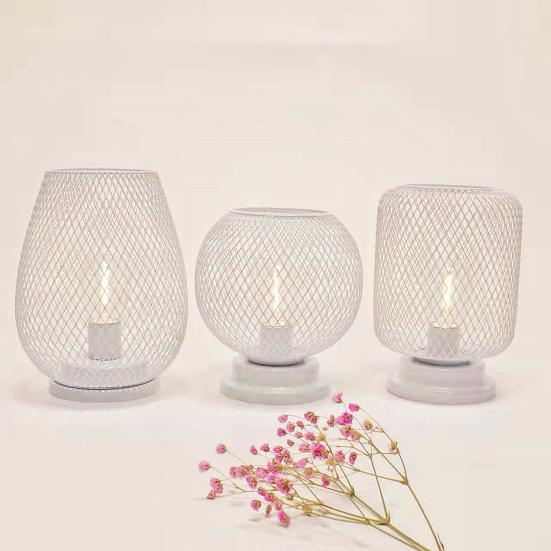 Светодиодный ночник, подвесной светильник, полый дизайн, мягкое свечение, работающий от батареек, подсвечник, фонарь, декоративная настольная лампа