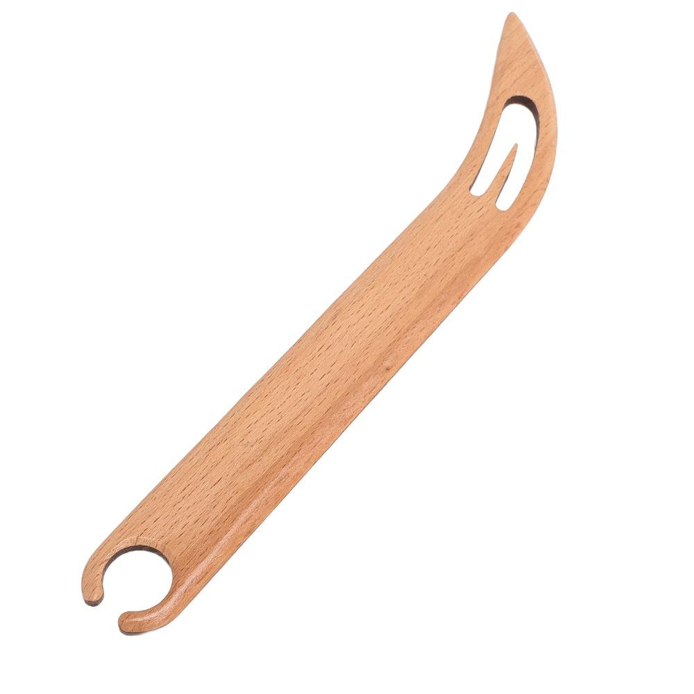 2Pcs Smooth Surface Weaving Shuttles Beveled Edge Hand Loom Stick For Inkle Looms