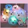 Светящийся цвет Собака Плюшевая игрушка Животное Щенок Мягкая кукла Украшения Подарок Дети