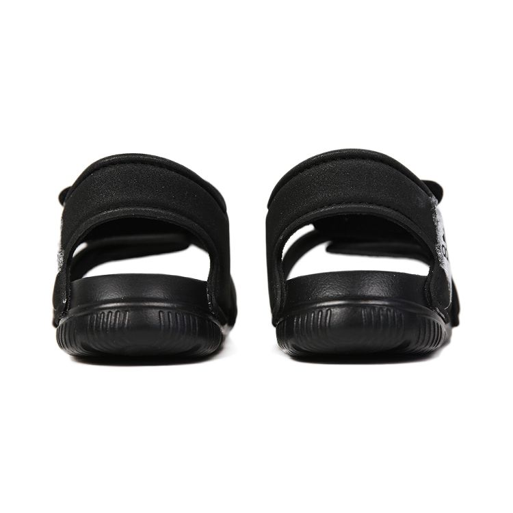 Adidas Altaswim Soft Sole Comfortable Low Top Walking Shoes Baby Shoes Bright-Black BA9282