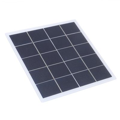 Портативная 4W 5V поликристаллическая солнечная панель ламинированная плата компонент DIY аксессуар