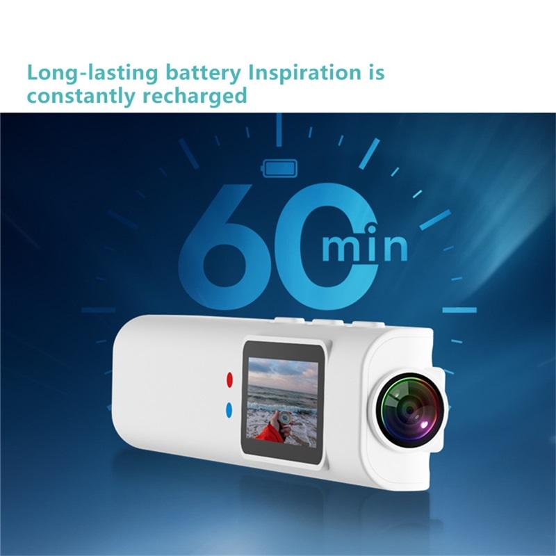 2.7K Mini FPV Eyeglasses Video Shooting Micro-camera HD WiFi Intelligent Headset Glasses Video&Sound Recording WiFi APP Control