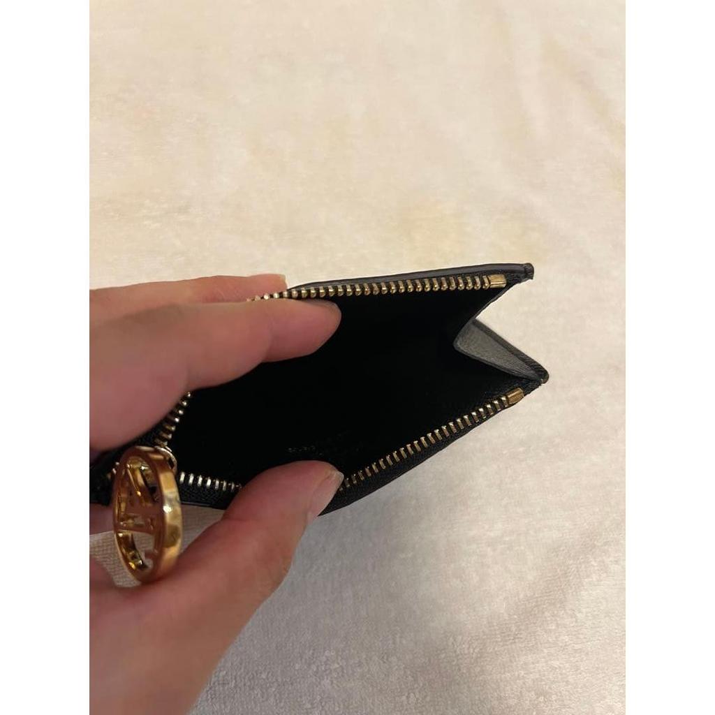 Б/у Кошелек LOUIS VUITTON Fragment Case Monogram Как новый с чипом IC