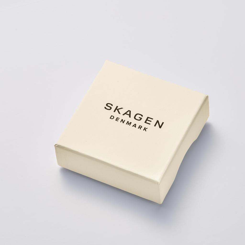 Organic Pebble Gold Tone Stainless Steel SKJ1769710 [Skagen] Women's Bracelet,