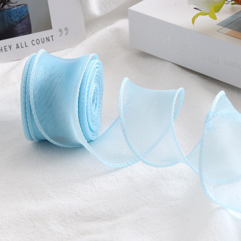 6 см простая лента «рыбий хвост» для букетов, тортов и поделок своими руками