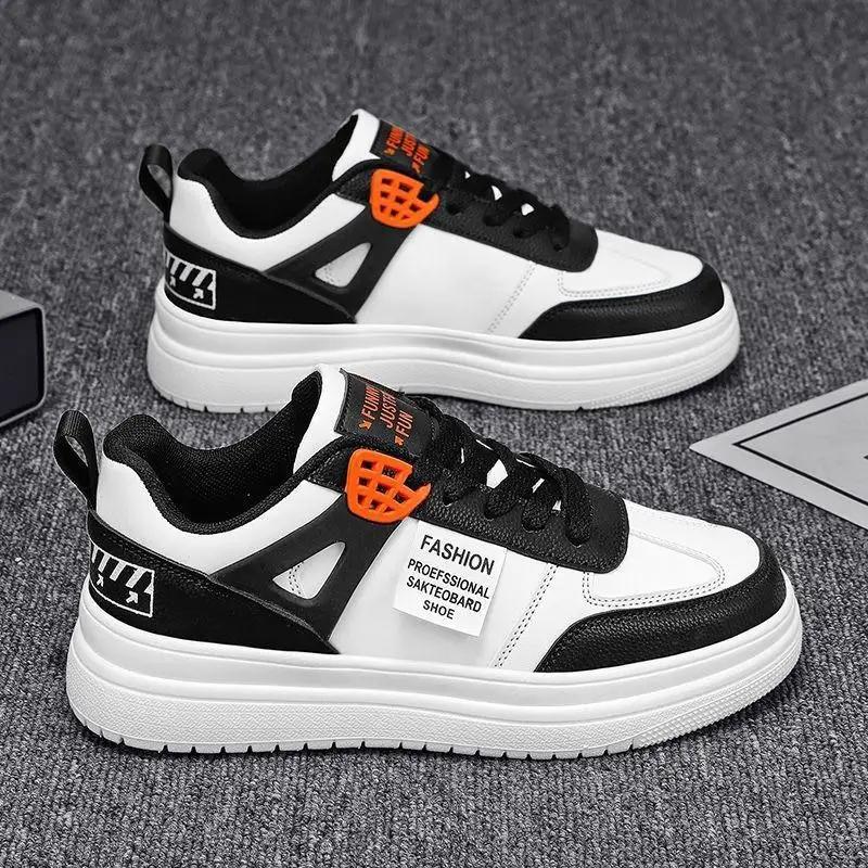 Молодежные белые женские мужские кроссовки трендовые высокие туфли на платформе для мужчин 2024 года весна дизайнерские вулканизированные туфли плюс бархатные кроссовки