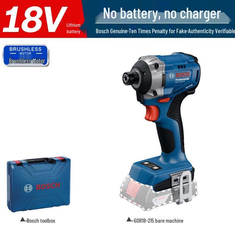 Bosch GDR18V-215 Brushless Cordless Impact Driver CN plug (adapter included)