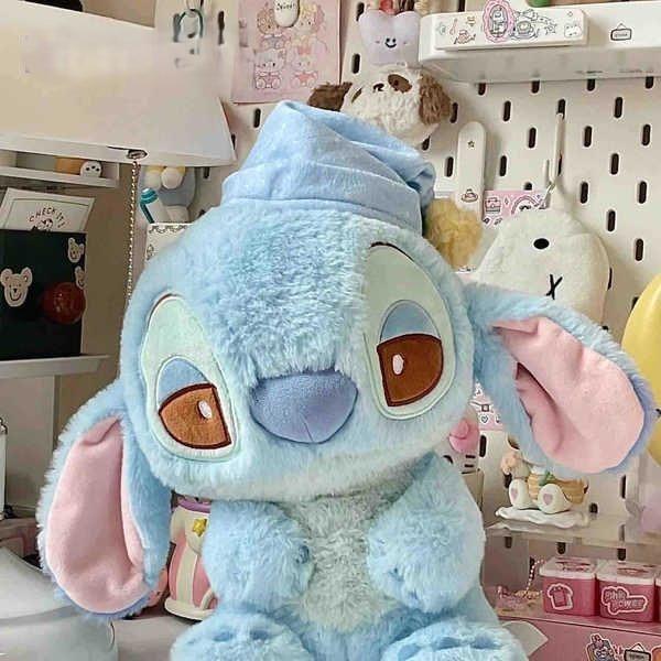 Lilo & Stitch Plush Toy, Blue, 30cm Decorative Pillow, Birthday Gift, Soft and Cute, Disney Licensed
