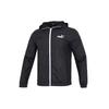 Ess Solid Windbreaker With Logo Men Jackets Black 849462-01